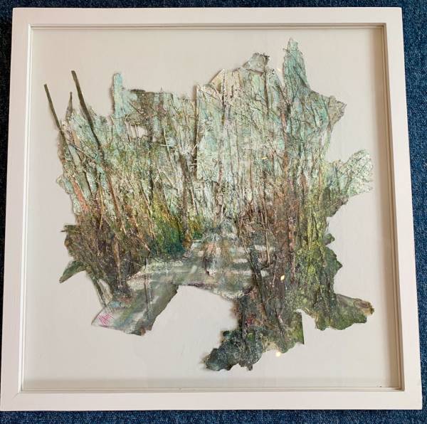 - Oil on Paper, Painting by Will Nash, measuring 70 x 70 cm (H x W) framed at 77 x 77 cm £850